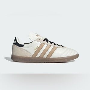 Adidas Samba JP White and Tan Sneakers NWT